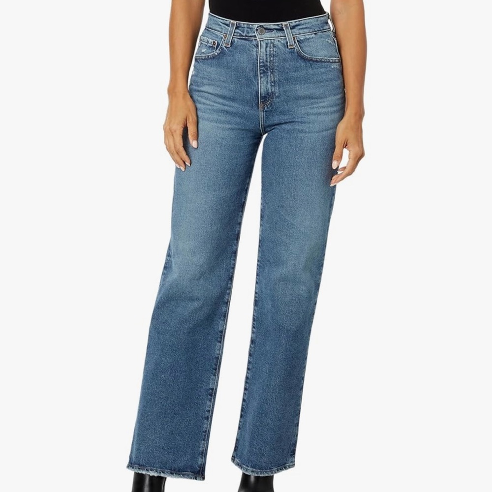 AG Jeans Kora High-Rise Wide Leg in 15 Years Upstate 15 Years jeans 25